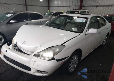 2004 Lexus Es 330 из США, поврежденный, VIN JTHBA30G245025185